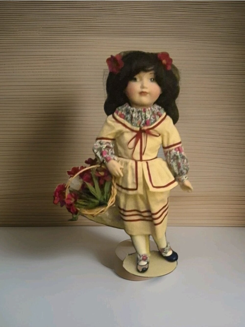 Rose Red Franklin Heirloom Porcelain Doll by Carol Lawson 1st Edition 1984